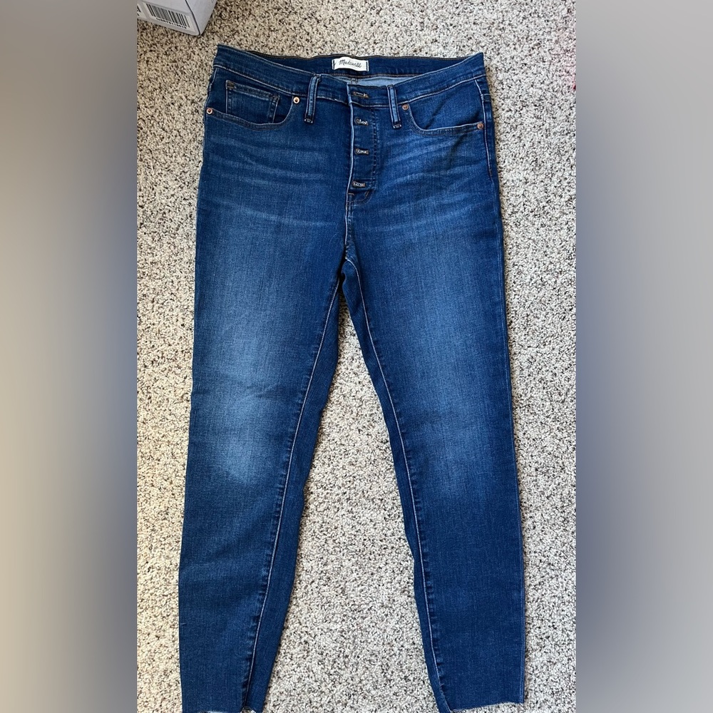 Madewell 9” Mid-Rise Skinny Jeans - NEW - Size 31